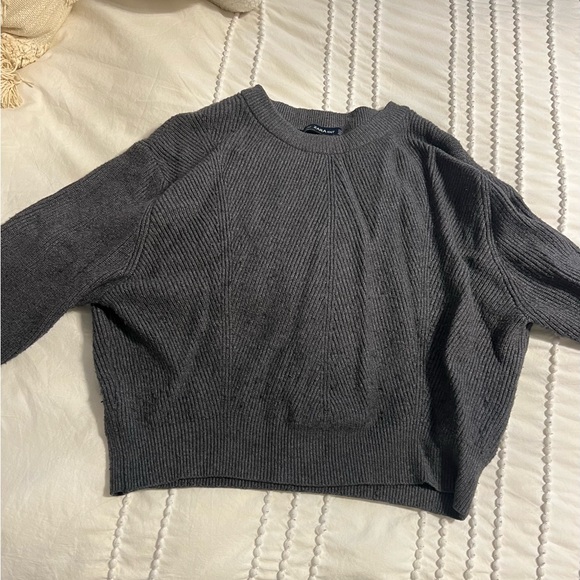 Zara dark grey knit sweater - Picture 3 of 3